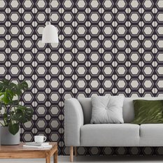 Tapeta GEOMETRYCZNA W Rolce Nowoczesna Abstrakcja 53x1000  - Miniaturka zdjęcia nr 4
