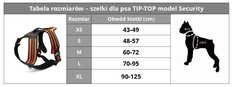 Szelki dla psa Truelove Security limonkowe M (60-72 cm) - Miniaturka zdjęcia nr 3