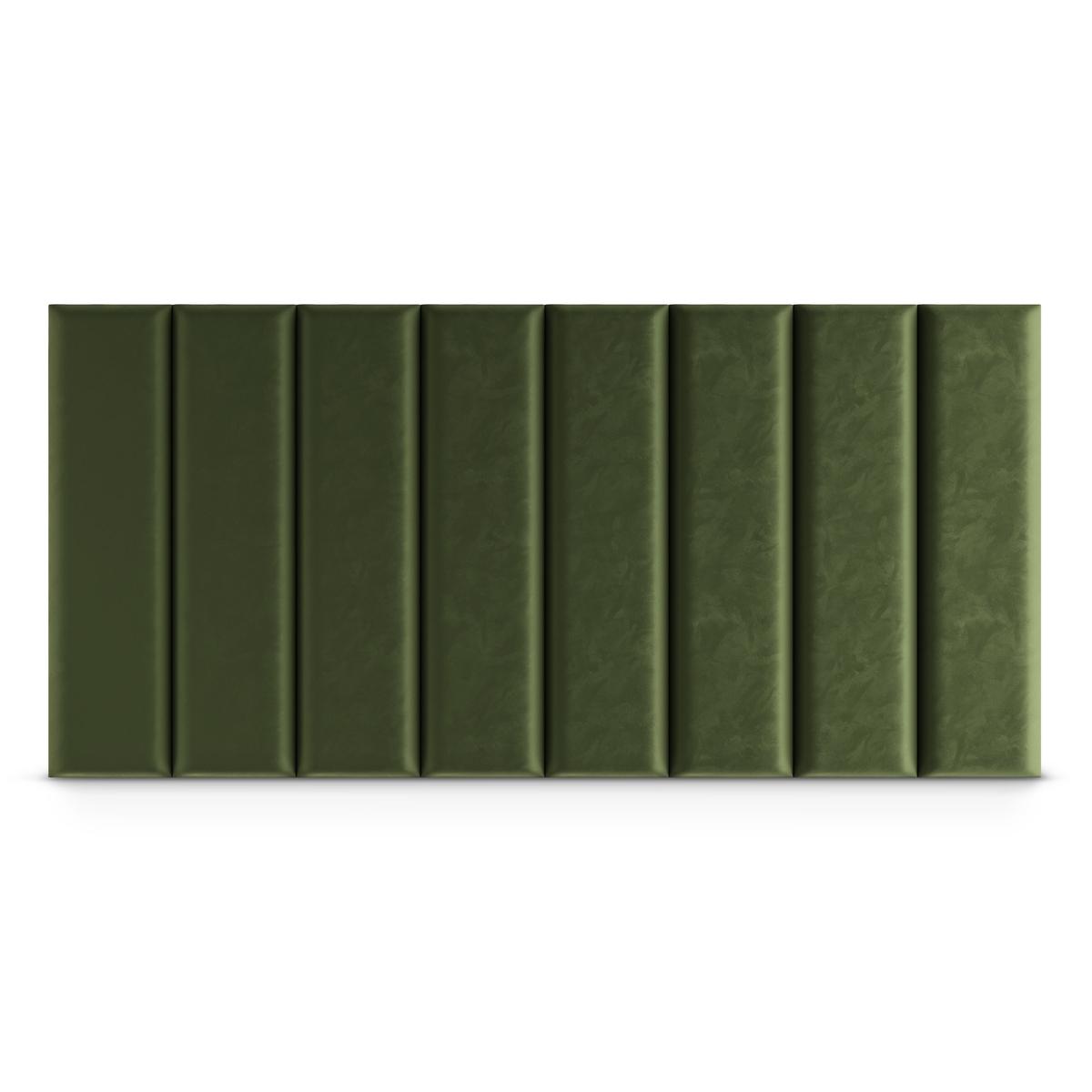  Panele tapicerowane 60x15 cm na ścianę magic velvet khaki nr. 4