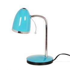 Lampka biurkowa K-MT-200 KAJTEK 24x36x14 cm do salonu lub pokoju turkusowy - Miniaturka zdjęcia nr 3