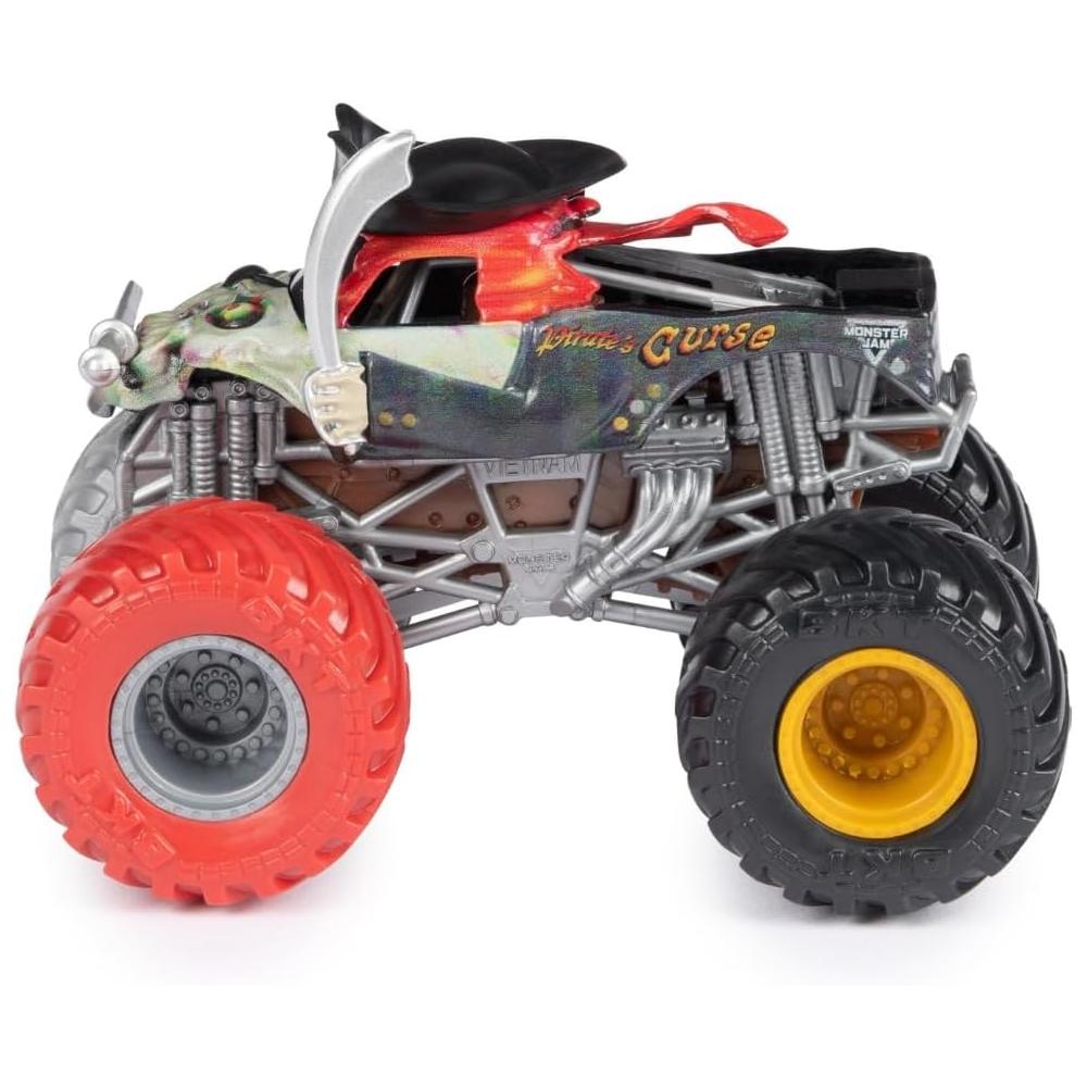 MONSTER JAM TRUCK AUTO TERENOWE SPIN MASTER SERIA 31 PIRATE'S CURSE 1:64 nr. 3