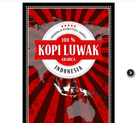 Kawa Kopi Luwak Sumatra- certyfikat zmielona 200g. nr. 2