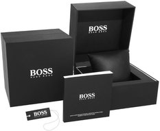 Zegarek Męski Hugo Boss 1512965 Ikon + BOX srebrny idealny na prezent dla niego - Miniaturka zdjęcia nr 2