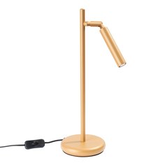 Lampa biurkowa Pastelo 43x20x14cm do sypialni salonu złota - Miniaturka zdjęcia nr 1