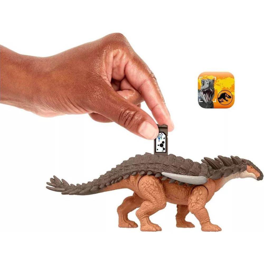 Dinozaur borealopelta jurassic world dino trackers park jurajski mattel dla dziecka nr. 6