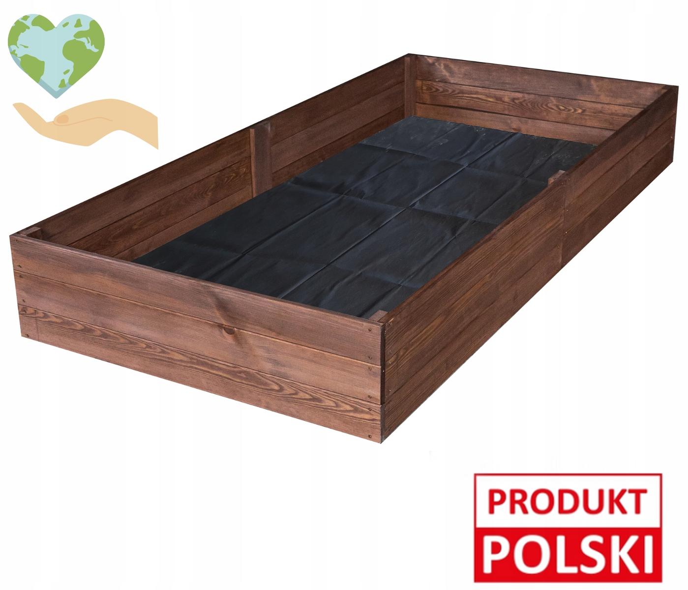 Podwyższana Grządka IMPREGNOWANA Skrzynia 240x80cm Inspekt Rabata+ Poradnik do ogrodu nr. 3