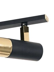 Lampa sufitowa LED Bobby 3 x LED 5 W czarno złota - Miniaturka zdjęcia nr 7