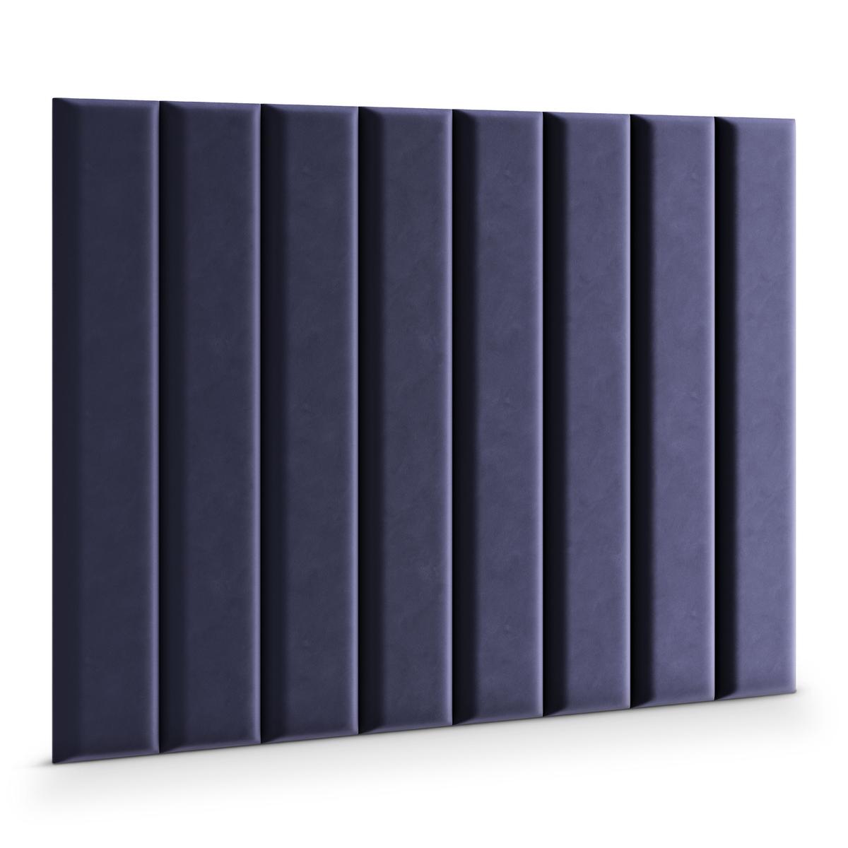  Panele tapicerowane 100x20 cm na ścianę magic velvet lawendowy 