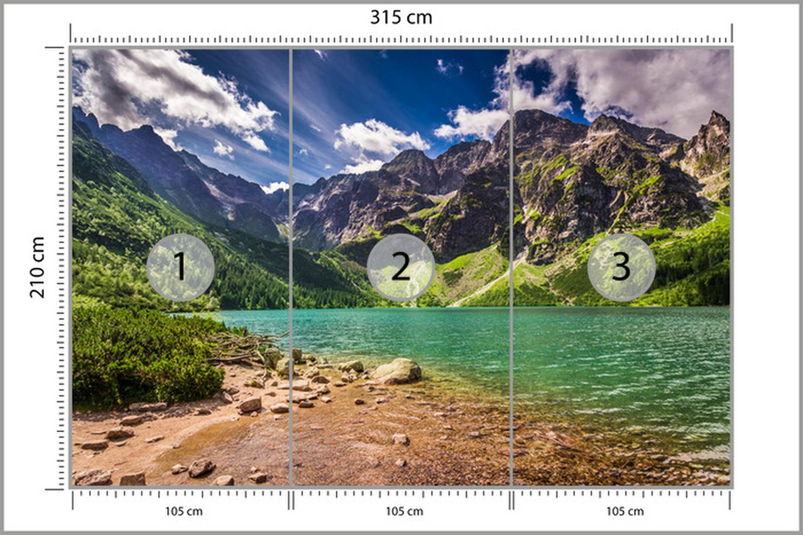 Fototapeta Jezioro Morskie Oko w Tatrach Dekoracja Ścienna do Salonu nr. 2