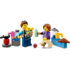 LEGO CITY ORYGINALNY DUŻY ZESTAW KLOCKÓW WAKACYJNY KAMPER 60283 - Miniaturka zdjęcia nr 3