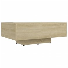 Stolik kawowy 85x55x31 cm dąb sonoma elegancki do salonu - Miniaturka zdjęcia nr 5