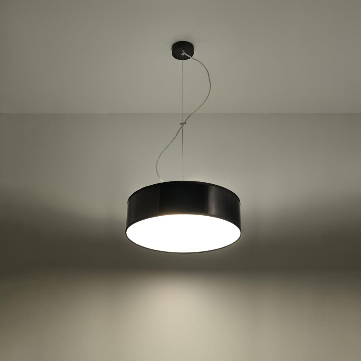 Lampa wisząca ARENA 35 czarna 111x35x35cm nowoczesna E27 do salonu nr. 3