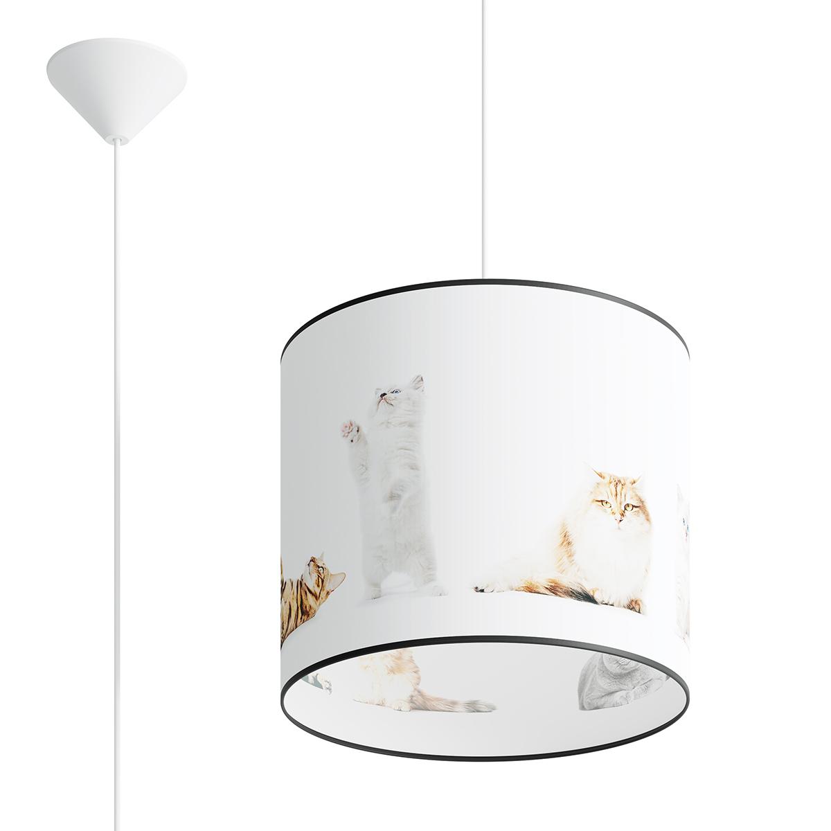 Lampa wisząca KITTY 30 95x30x30cm nowoczesna E27 do salonu