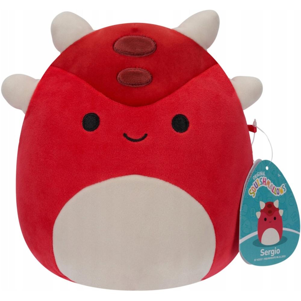 Maskotka SQUISHMALLOWS 14 cm dinozaur ankylozaur Sergio miękka pluszowa dla dziecka 