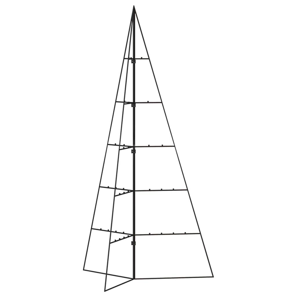  Metalowa choinka świąteczna, do ozdobienia, czarna, 100 cm nr. 3