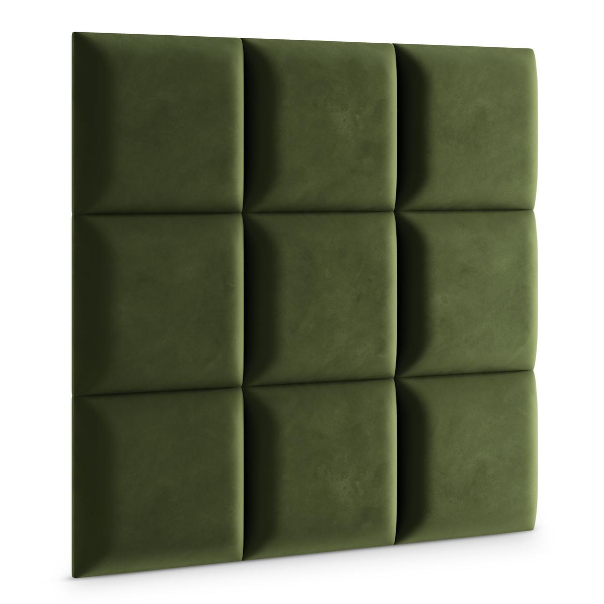 Panele tapicerowane 40x40 na ścianę magic velvet khaki nr. 3