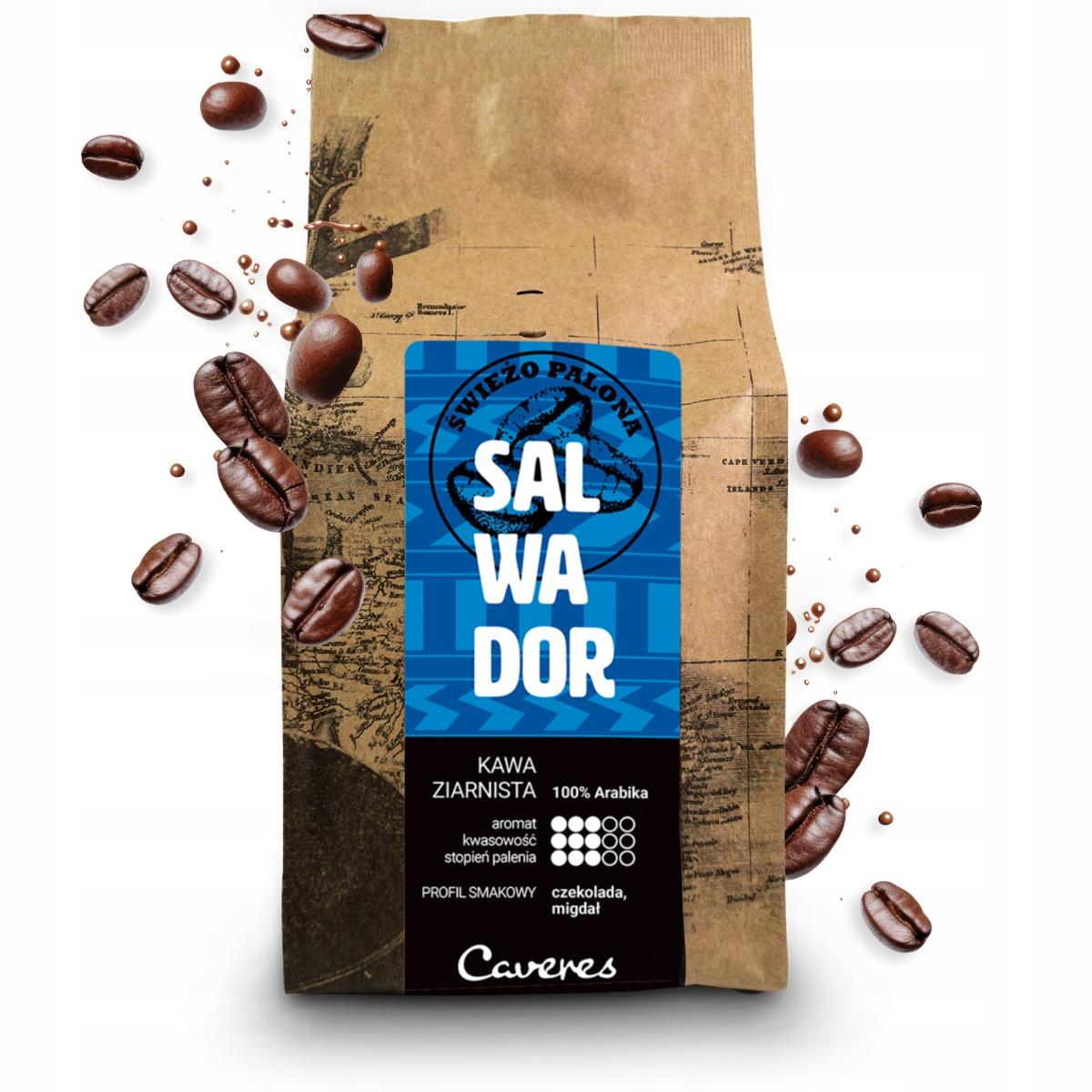 Kawa ziarnista Caveres SALWADOR 250G