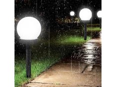 Szykowna lampa solarna w kształcie kuli 3 sztuki - Miniaturka zdjęcia nr 6
