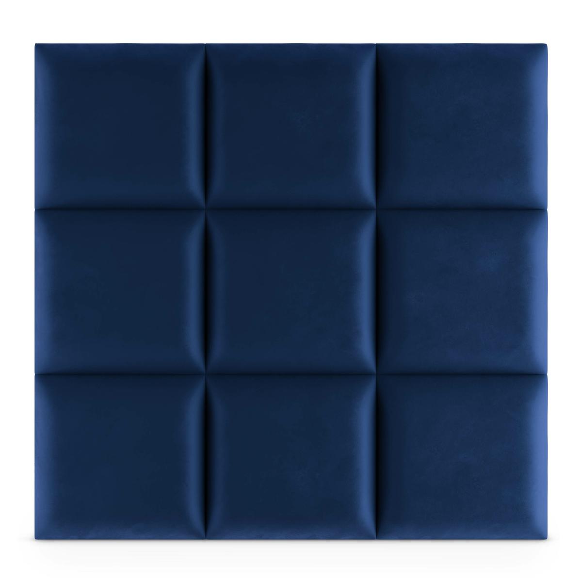 Panele tapicerowane 50x50 cm na ścianę magic velvet granatowy nr. 4