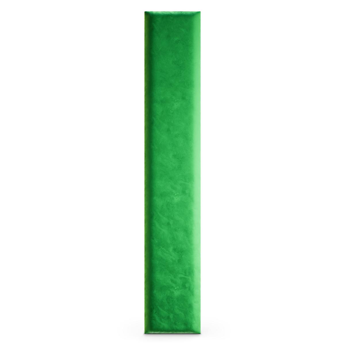 Panele tapicerowane  90x15 cm na ścianę magic velvet zielony nr. 4