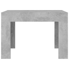 Stolik kawowy 50x50x35 cm szary beton elegancki do salonu - Miniaturka zdjęcia nr 5