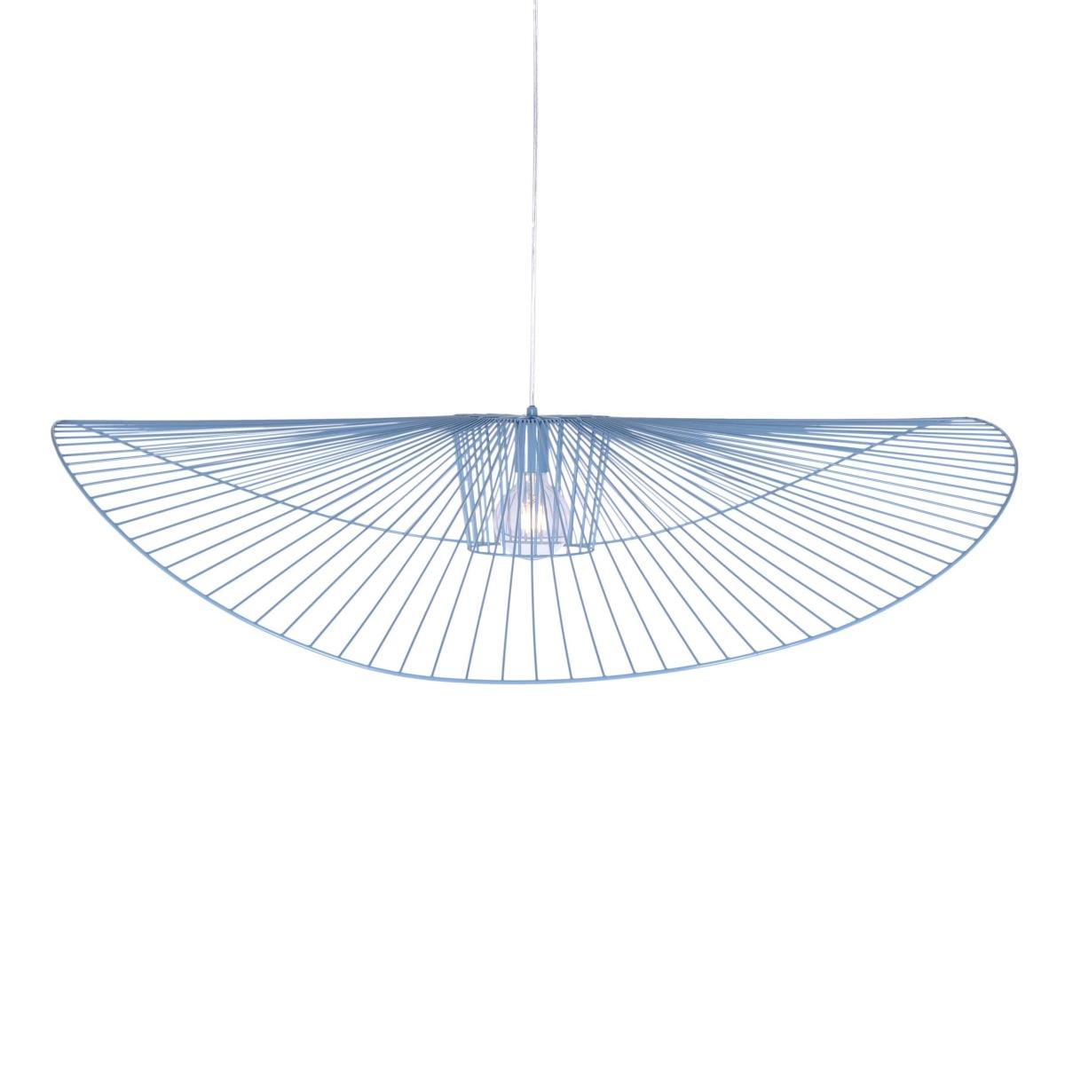 Lampa wisząca KP-21 KAPELUSZ 115x100x100 cm do salonu lub pokoju niebieski