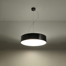 Lampa wisząca ARENA 45 czarna 111x45x45cm nowoczesna E27 do salonu - Miniaturka zdjęcia nr 3