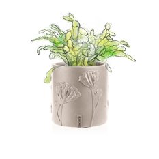 Donica Flower Deco Light Beige Poli 13 cm - Miniaturka zdjęcia nr 4