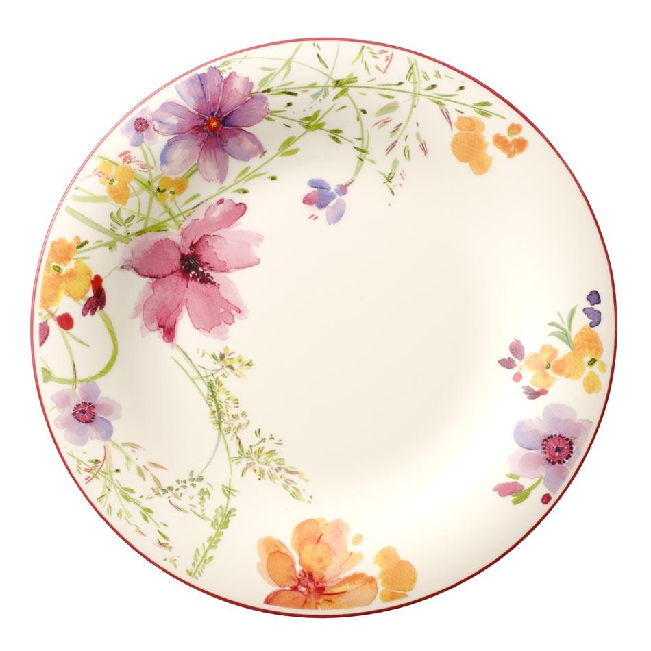 Talerz 30 cm  okrągły gourmet Mariefleur Basic Villeroy & Boch kolorowy do jadalni