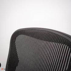 Fotel biurowy Herman Miller Aeron Classic 66 cm do biura pokoju sypialni czarny  - Miniaturka zdjęcia nr 14