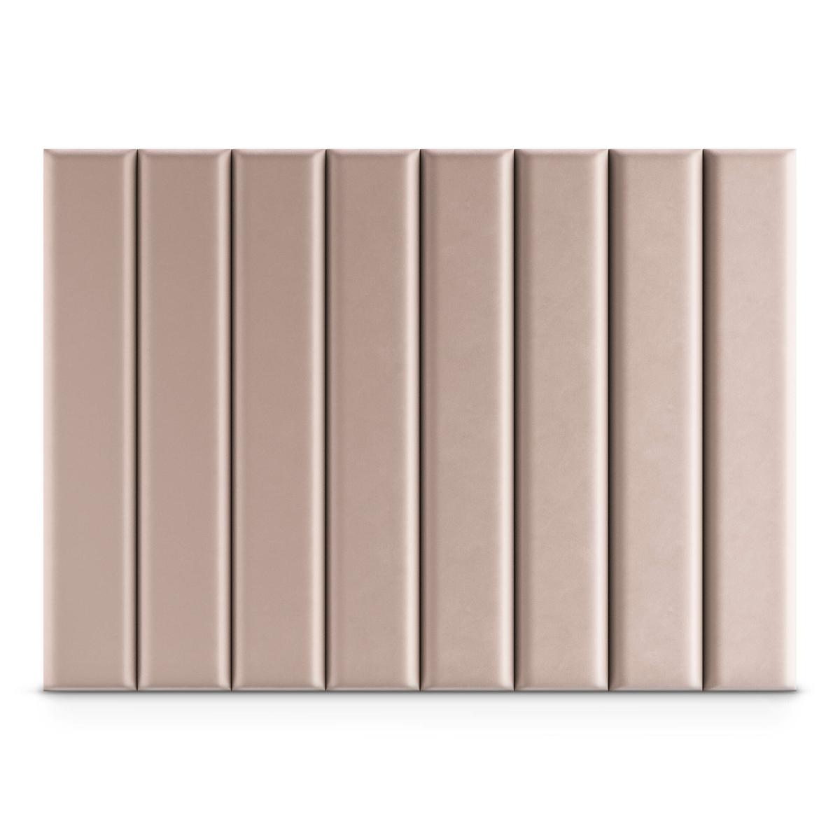 Panele tapicerowane 100x20 na ścianę magic velvet pudrowy róż nr. 4
