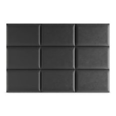 Panele tapicerowane 60x40 na ścianę magic velvet grafitowy - Miniaturka zdjęcia nr 4