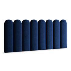 Panele tapicerowane 20x60 cm na ścianę płotek granatowy magic velvet - Miniaturka zdjęcia nr 1