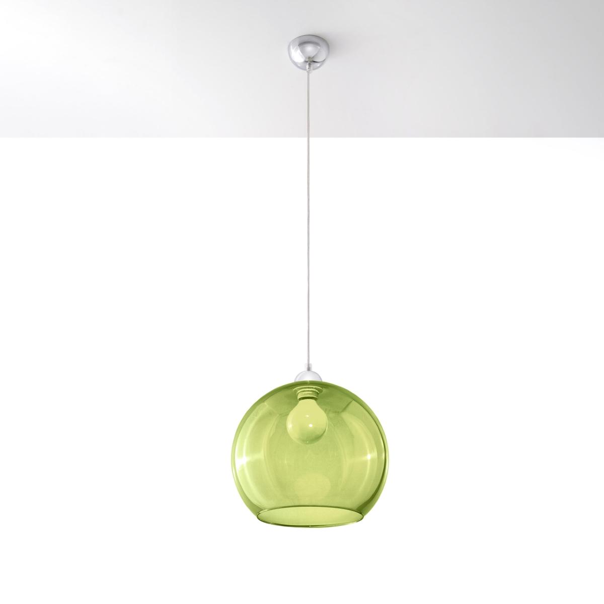 Lampa wisząca BALL zielona 120x30x30cm nowoczesna E27 do salonu nr. 2