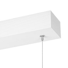 Lampa wisząca 115x7x150 cm LED z drewna jesionowego wymienny LED biała 4000K do salonu - Miniaturka zdjęcia nr 5