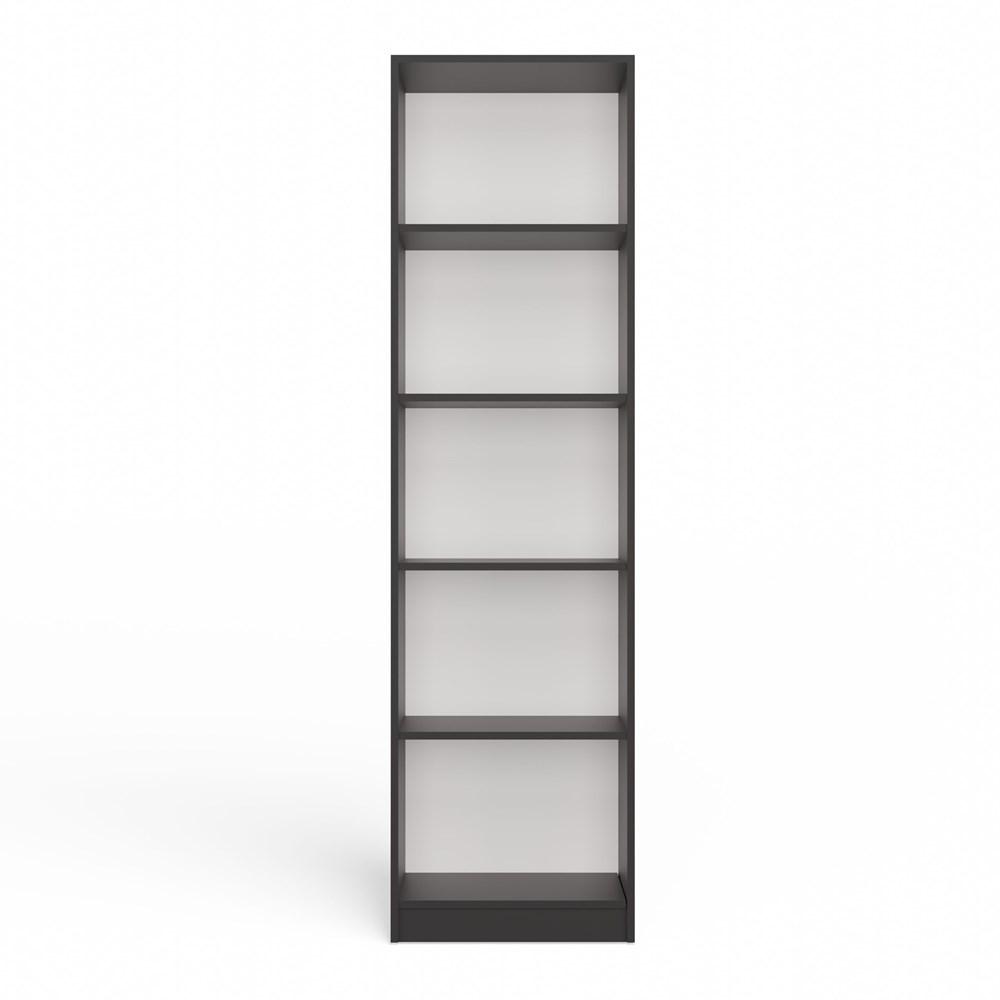 Regał Onyx 182x50x30 cm do sypialni salonu biura antracyt nr. 8