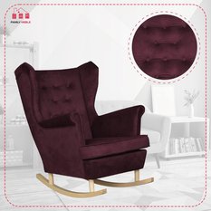 Fotel uszak bujany skandynawski Diana Family Meble - Miniaturka zdjęcia nr 7