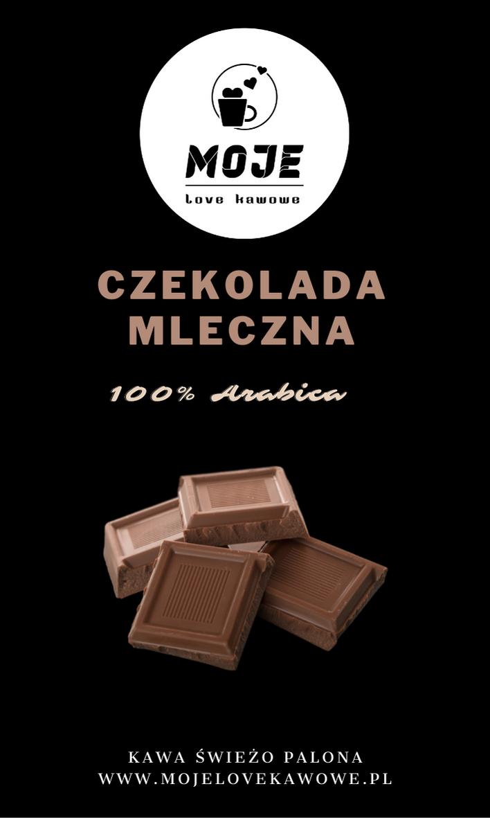 Kawa smakowa Czekolada Mleczna 1000g ziarnista