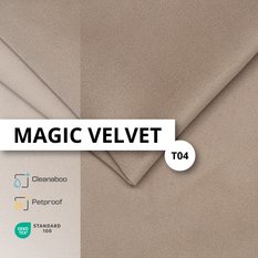 Łóżko Pojedyncze 90x200cm łóżko tapicerowane z pojemnikiem beżowe do sypialni wezgłowie 120 cm - Miniaturka zdjęcia nr 13