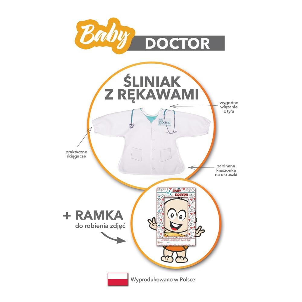 Baby Doctor - Śliniak z rękawami nr. 11