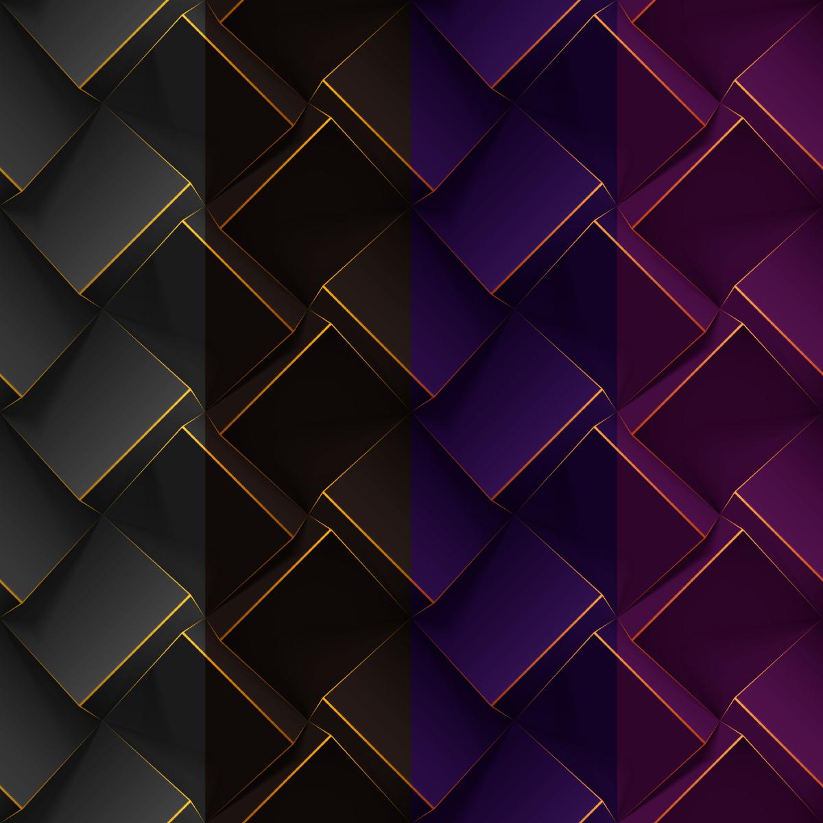 Tapeta Nowoczesna GEOMETRYCZNE Wzory Efekt 3D  nr. 6