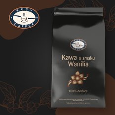 Kawa Ziarnista Świeżo Palona o Smaku Wanilii 250g - Miniaturka zdjęcia nr 2