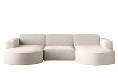 Sofa Modena Studio 299x78x165 cm do salonu beżowa