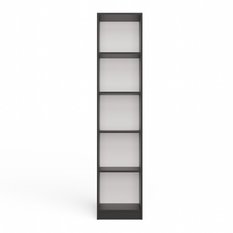 Regał Onyx 182x40x30 cm do salonu antracyt  - Miniaturka zdjęcia nr 5