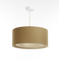 Lampa Duo Boho Ellegant 50 cm wisząca musztarda - Miniaturka zdjęcia nr 4