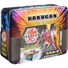 Bakugan baku-tin puszka kolekcjonera + darkus sectanoid + mystery bakugan - Miniaturka zdjęcia nr 2