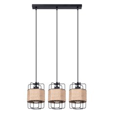 Lampa wisząca GIZUR 3L 110x15x50cm nowoczesna E27 do salonu - Miniaturka zdjęcia nr 1