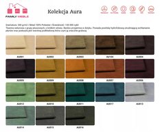 Sofa kanapa INDYGO KOBALT chabrowy aksamit VELVET - Miniaturka zdjęcia nr 12