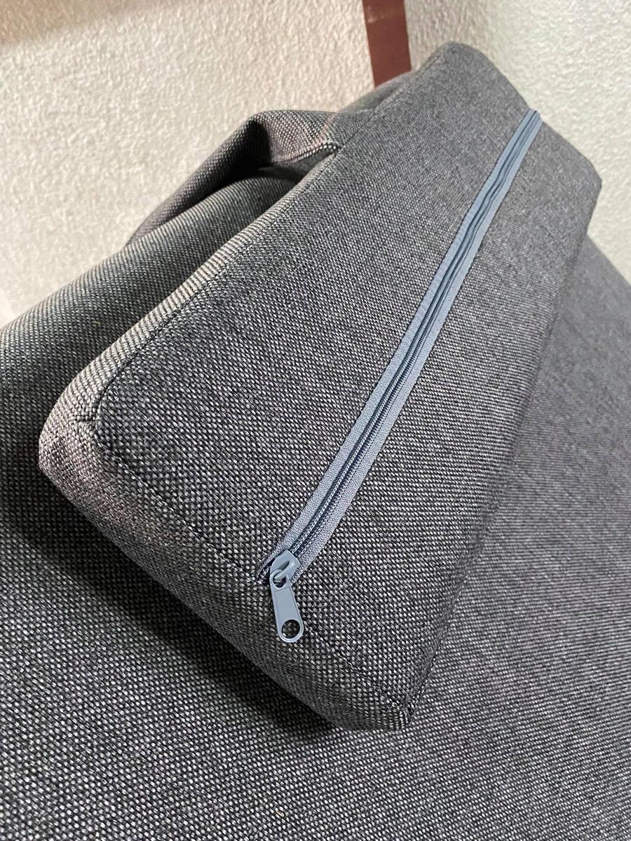 Szezlong BOSS 76x175x83 cm leżanka szary do salonu nr. 2