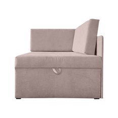Narożnik Viluś 108x81x78 cm sofa jednoosobowa do pokoju salonu z funkcją spania i przechowywania dla dzieci różowy - Miniaturka zdjęcia nr 4